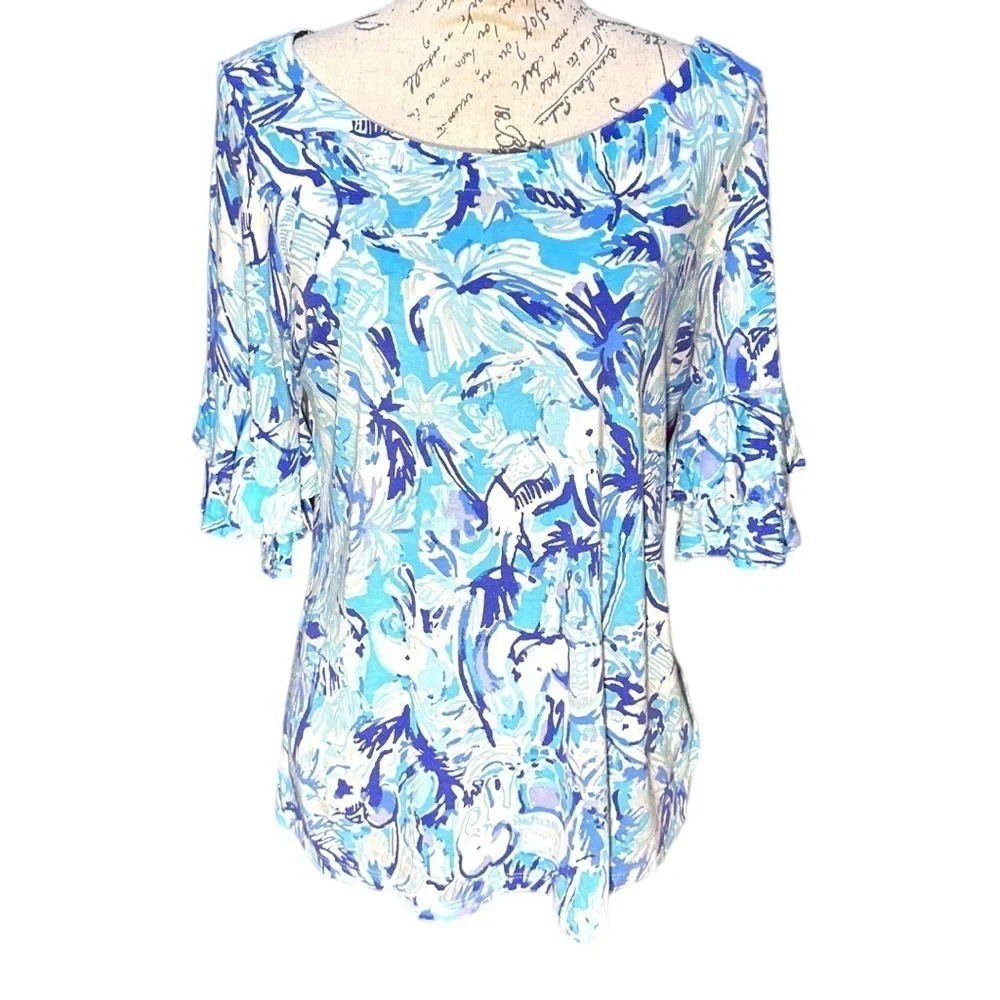 Lilly Pulitzer Lula Elephant Appeal Size Medium